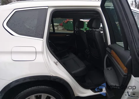 2014 BMW X3 xDrive28I z USA, uszkodzony, nr VIN 5UXWX9C50E0D28707